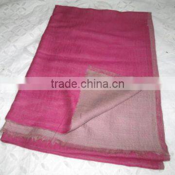 TWO COLOUR CASHMERE SCARVES TEXTILE photo-2
