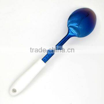 Non-stick TPR Handle Latest Popular Titanize Kitchen Cooking Spoon photo-2