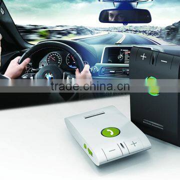 Bluetooth Sun Visor In-Car Audio Speakerphone Car Kit for iPhone