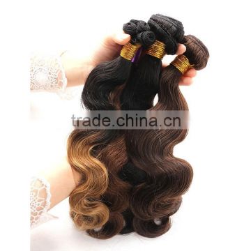 Malaysian Virgin Hair Body Wave Ombre Hair Extensions Unprocessed Virgin Malaysian Body Wave Remy Human Hair