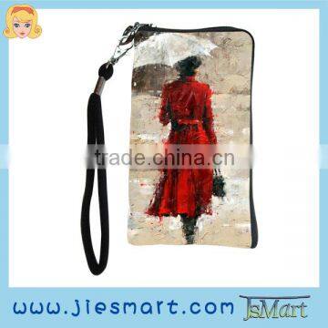 oil painting artistic custom cellphone bag