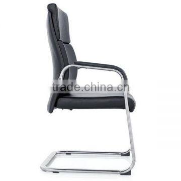 Fabric Swivle Office Computer Chair With pp Armrest and Nylon Base photo-3