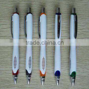 High Demand Import Products Chromed Neb and Plunger Good Quality Plastic Pen