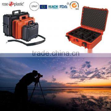 Hard plastic handheld SLR cameras implement storage cases in the open air with IP67 waterproof RC-PS 290/1