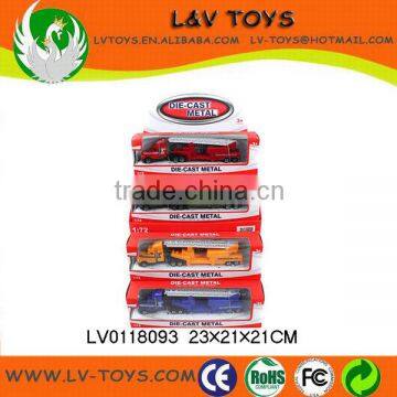 Die-cast alloy car toy with display box packing