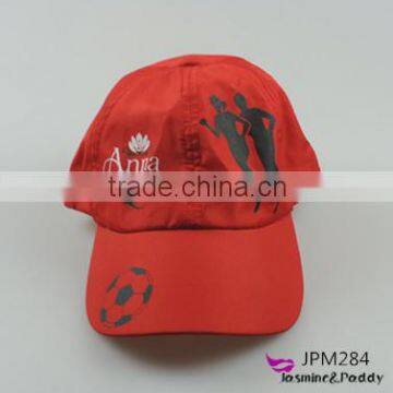 Custom red printing baseball cap sport caps eisure hats