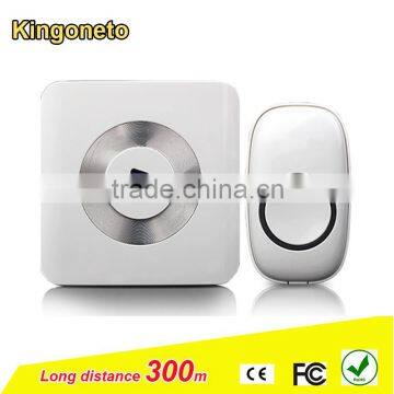 Smart Cordless Door Chime B Series With Batttery Power Plug in AC Power 300m Working Distance 52 Melodies
