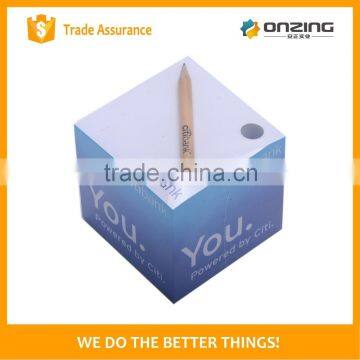 Custom Logo Printed Advertising Memo Pad With Pen photo-3