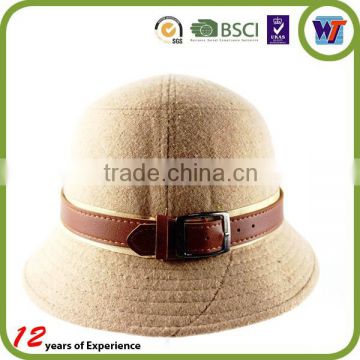 2014 ladies 100% wool felt hats cloche hats bucket hats