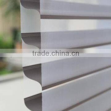 Triple sheer roller curtain fabric roll