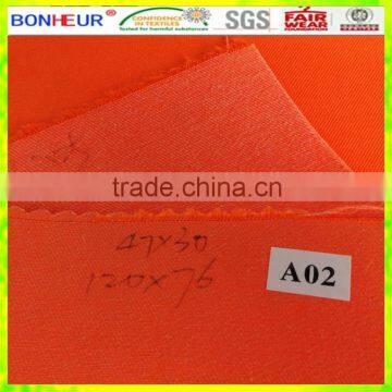 soft handfeel dwr poly cot fabric for safety work uniform