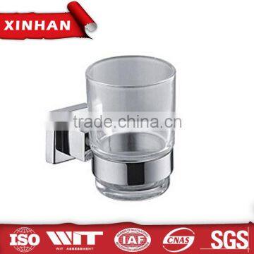 stainless steel glass cup holder wall mounted single tumbler holder