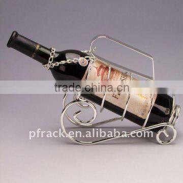 P-2905 Elegant metal wine rack