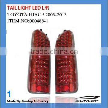 toyota hiace parts #000488 hiace tail light LED hiace tail lamp LED for hiace 2005 up commuter