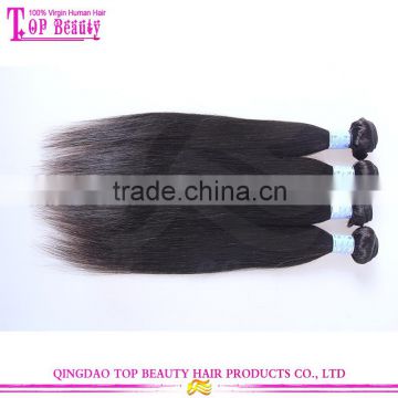 High Quality Virgin Brazilian Straight Hair Weave Bundles Wavy Hair