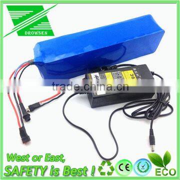 100% Real Factory Electric Bike Battery 36v 8ah CE/ROHS With Charger