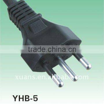 3pin Brazil Inmetro ac power plug