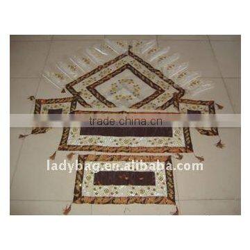 embroiderd tablecloth