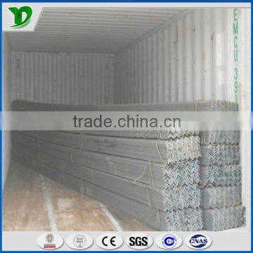 Q235 A36 SS400 Hot Rolled Carbon Steel Angle Galvanized Iron 90 Degree Bar Size