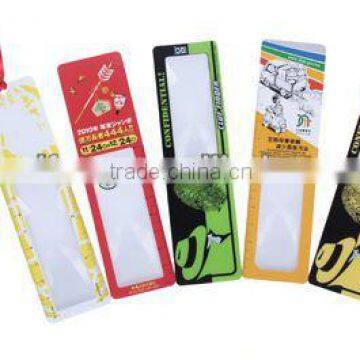 2014 New Style fashion bookmarks magnifying glass bookmarks Magnifiers gift baskets empty