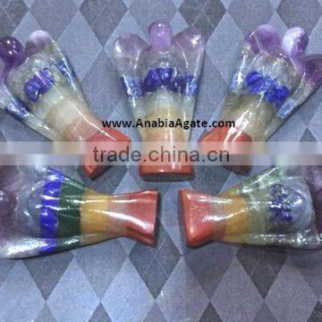 Chakra Bonded 2 Inch Angel : Gemstone Chakra Angel photo-2