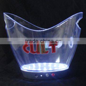 Wholesale Plastic Led Lighted Belvedere Ice Bucket photo-5