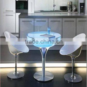 2016 Top Sale Decorative Party Led Color Changing Table/Garden Furniture Set Outdoor Console Table/Disco Table photo-4