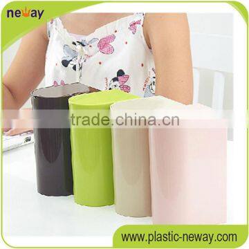 2015 ABS New Fashion Household Colored desk eco friendly kids trash can