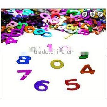 wholesale Number Confetti