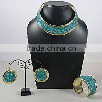 Jewelry Brass Necklace , Fashion Cufflink, Metal Bangles, Bracelts, Hi End Fashion Copper Jewelry - 031