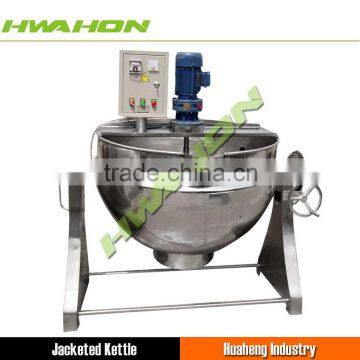 600L Vertical steam heated jacket kettle for food industry