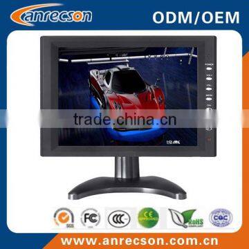 10.4 inch Rugged security lcd monitor With CE, RoHs, FCC ISO9001for cctv security monitoring