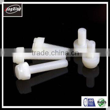 Nylon /platic Knurled Head Thumb Screw With Slotted Drive