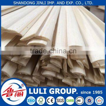 chinese decorative 1/4 round wood moulding directly from factory LULI GROUP