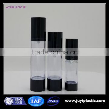 Luxury Cosmetic Bottle 15ml 30ml 50ml plastic bottle cosmetic airless bottle