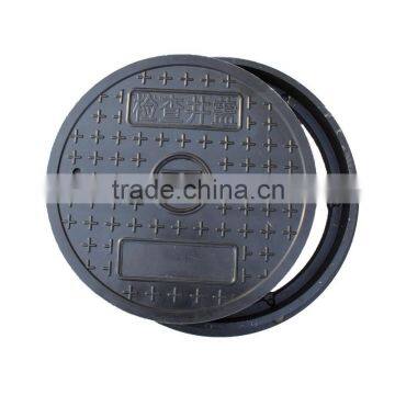 composite poly fiber manhole cover round fiberglass manhole cover