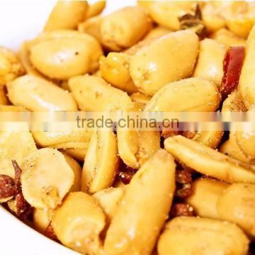 crispy chilli flavor coated spicy peanuts