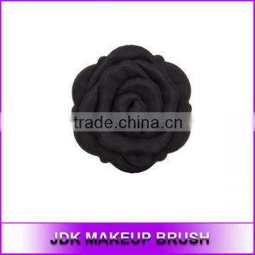 Hot Sale Matte Balck Makeup Mirror with Fashion Rose Shape