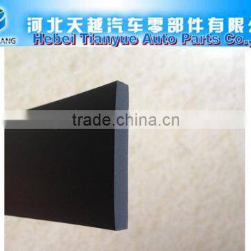 damping crashproof flat black neoprene rubber sheet