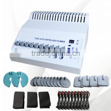 Electronic Muscle Stimulator Machine Russian Wave Firm Slim Body Shaper Tens Ems Units Electrotherapy