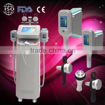 hottest loss weight fat freezing 5 handles cryo cyrolipolysis ultrasonic cavitation vacuum 5 in 1 price cryolipolysis