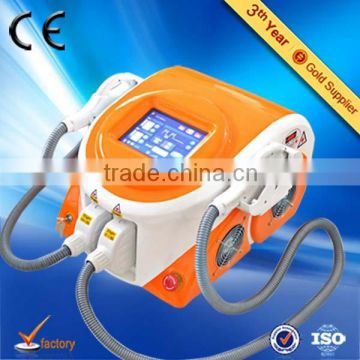 CE approved 2015 big sale 2 IN 1 powerful ipl shr depilator with 3000w power