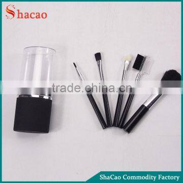 New 5 Pcs Makeup Brush Set Cosmetic Eyebrown Eyelash Lip Face Shadow