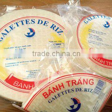 Vietanmese High-Quality Rice Paper 18cm FMCG products