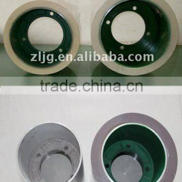 8 Inches NBR (white Color) With Iron Drum Rice Rubber Roller