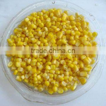 Canned sweet corn