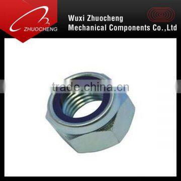 zinc plated carbon steel din985 DIN982 nylon nut