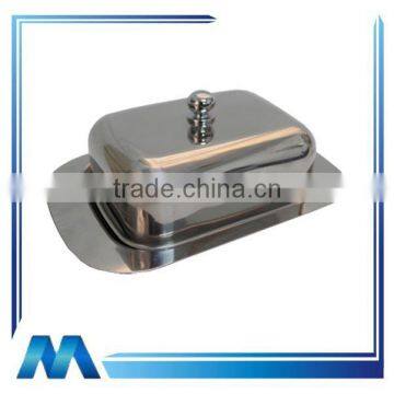 Rectangular Stainless Steel Butter Dish photo-2