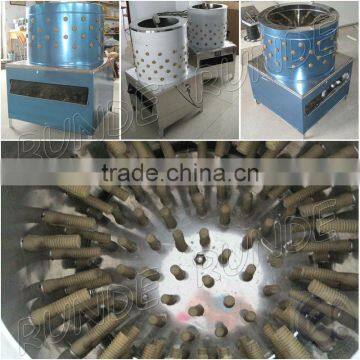 automatic duck plucker rubber fingers and automatically quail depilate feather machine