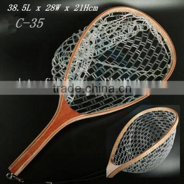 Chinese factory wooden fishing Landing Net hot sale